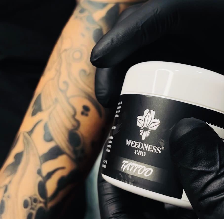 Natural Tattoo-Balsam mit 500mg CBD und 500mg CBG