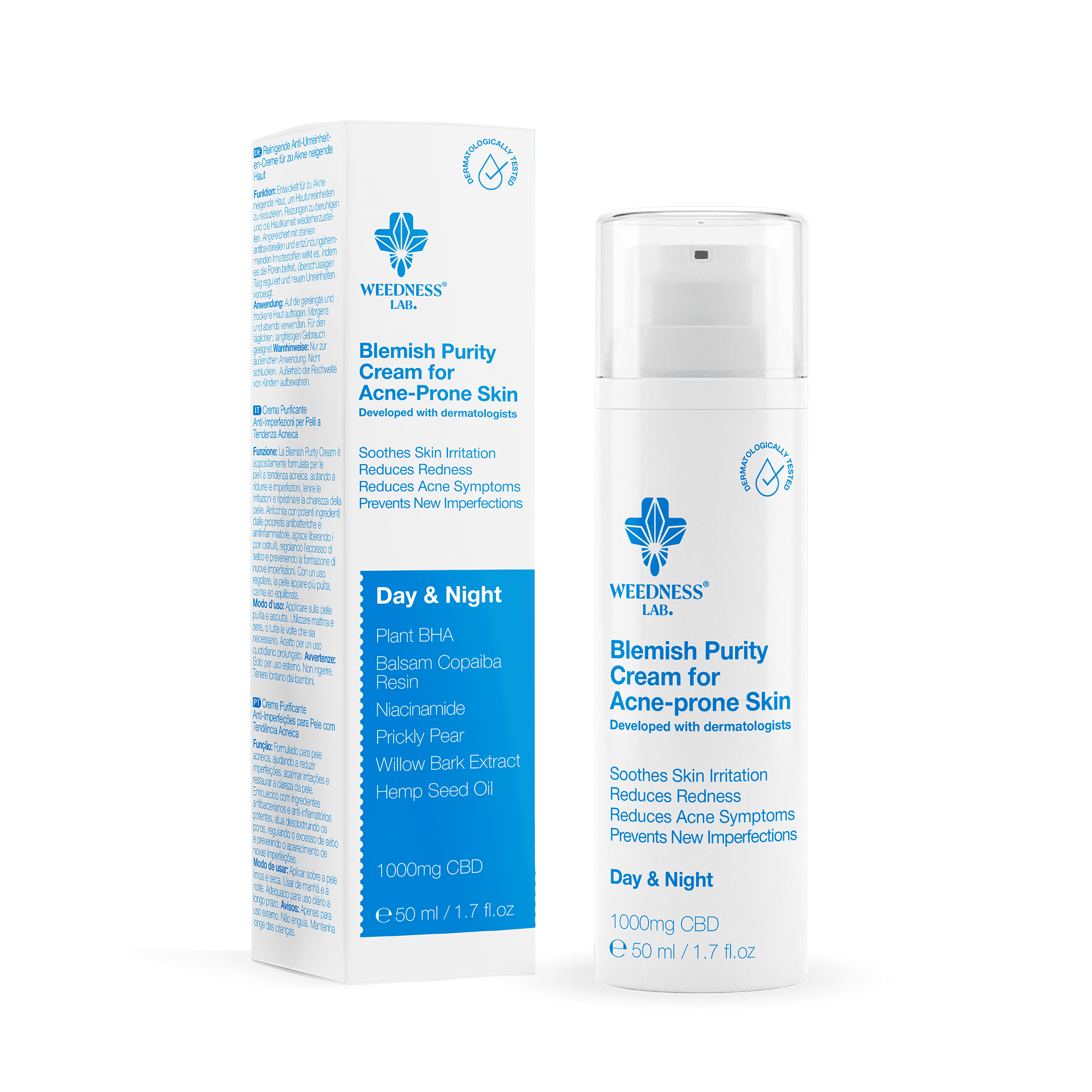 Blemish Purity CBD-Creme für unreine Haut