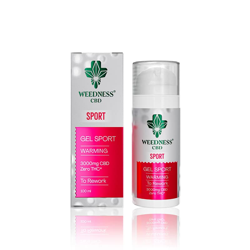 Sport-Muskel- & Gelenk-Gel (Wärmender Effekt) 3000mg CBD | 0 THC