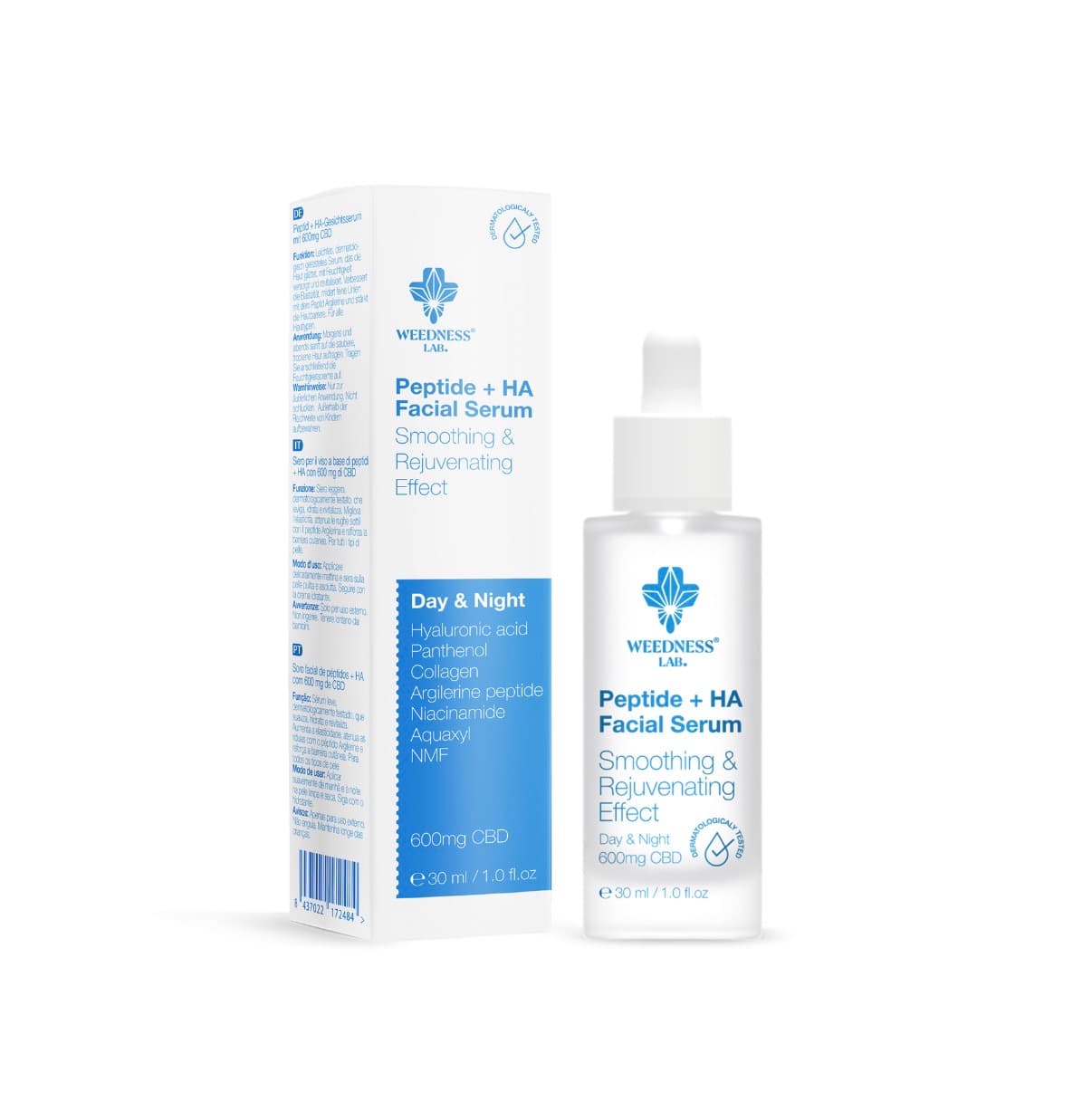 Peptid + Hyaluronsäure CBD-Gesichtsserum
