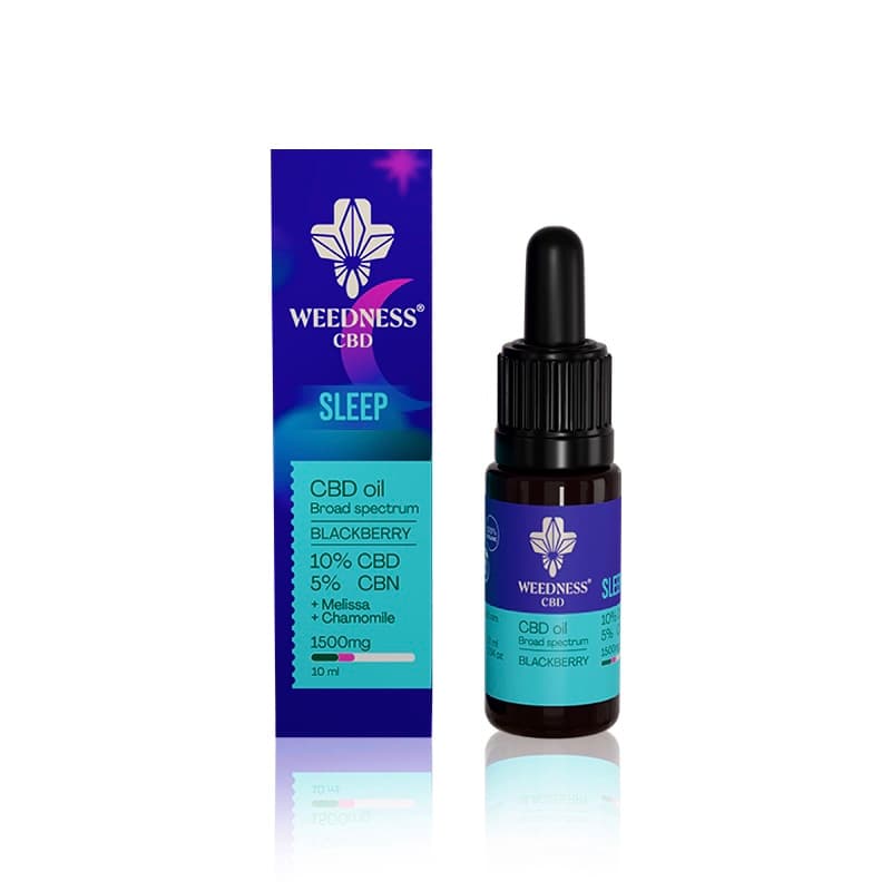 Sleep CBD-Öl 10% + CBN 5% | Brombeere 10ml