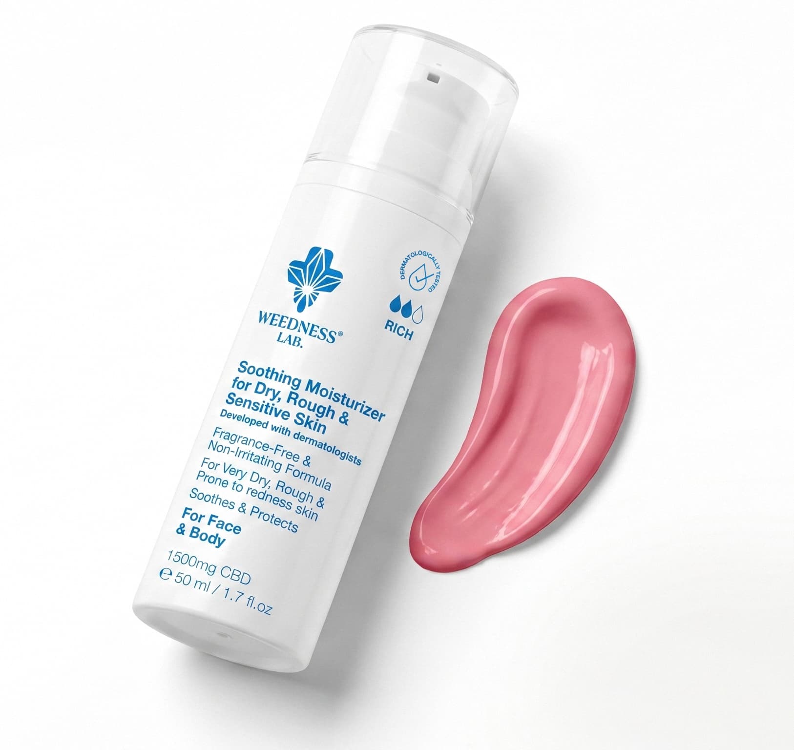 Restorative CBD-Creme für trockene, schuppige und zu Schuppenflechte neigende Haut