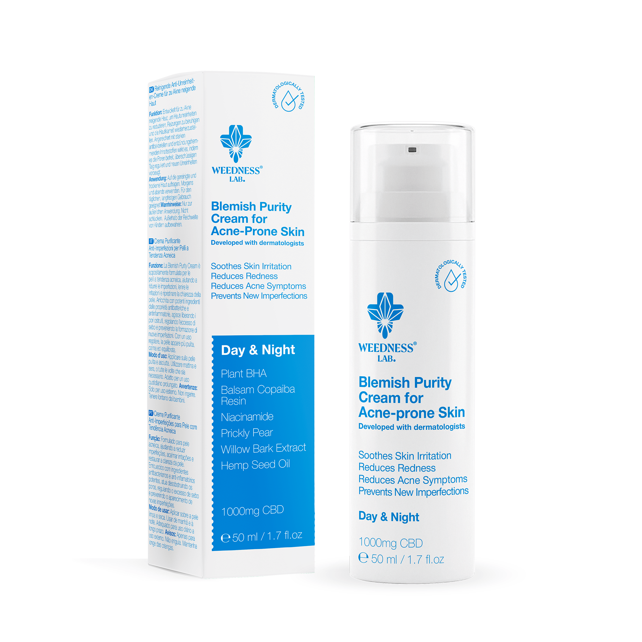 Blemish Purity CBD-Creme für unreine Haut